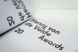 Henry van de Velde Awards 20 catalogus / catalogue (NL/EN)
