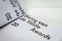 Henry van de Velde Awards 20 catalogus / catalogue (NL/EN)